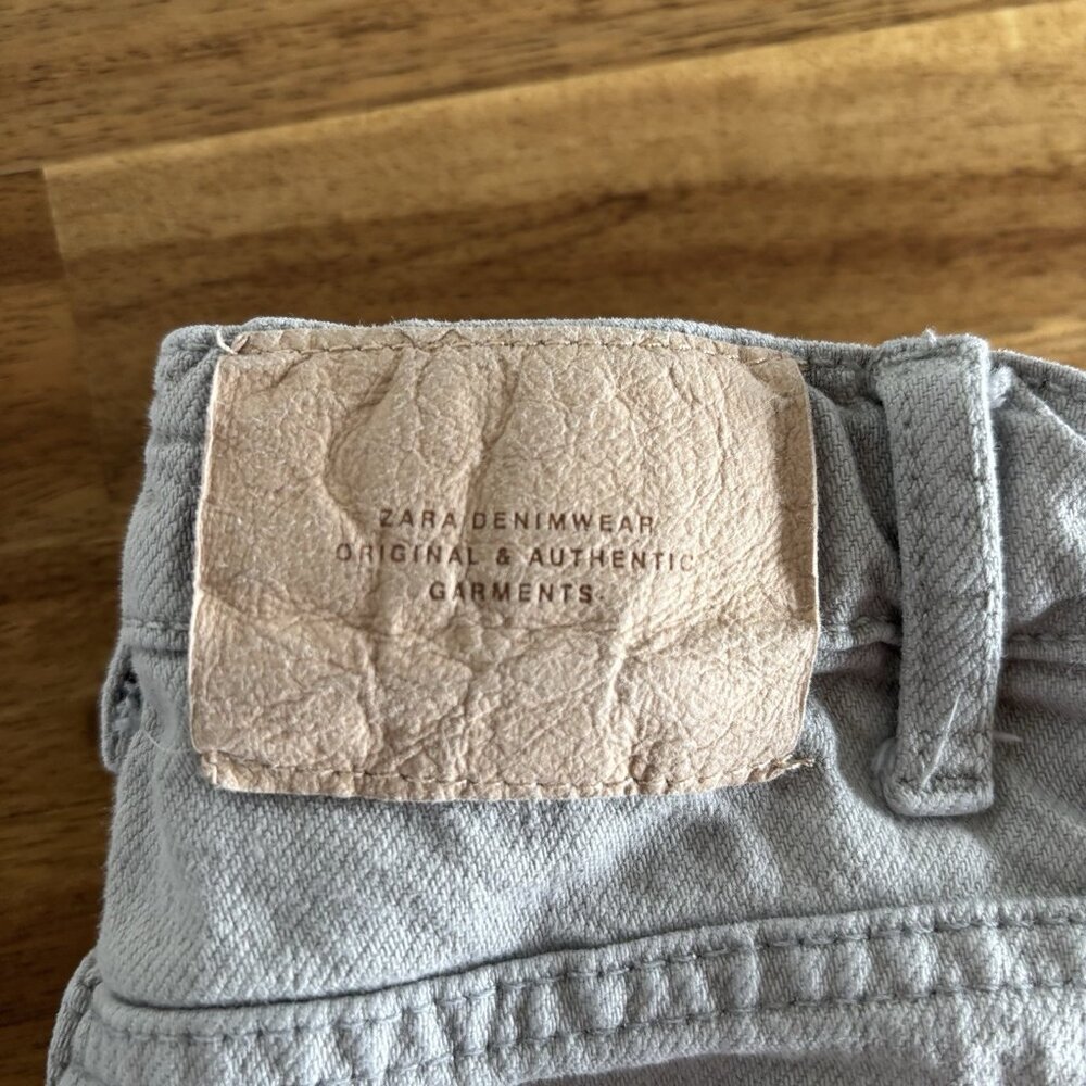 ZARA JEANS TODDLER GIRL Fit Like a 5 Years Low Rise Washed Denim - Picture 11 of 12